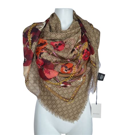 gucci liberty scarf|Gucci scarf clearance.